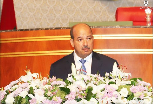 Discours du Président de la Chambre des Conseillers lors de la cérémonie de clôture de la septième Assemblée générale annuelle du Réseau parlementaire africain sur l'évaluation du développement.