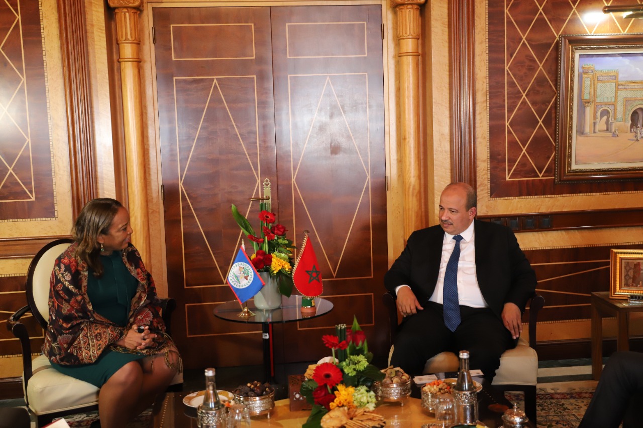 Accueil du Président du Sénat de la République du Belize