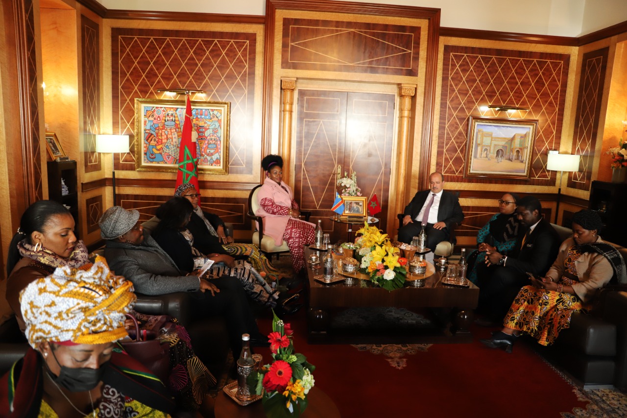 Accueil d'une délégation parlementaire de la République démocratique du Congo