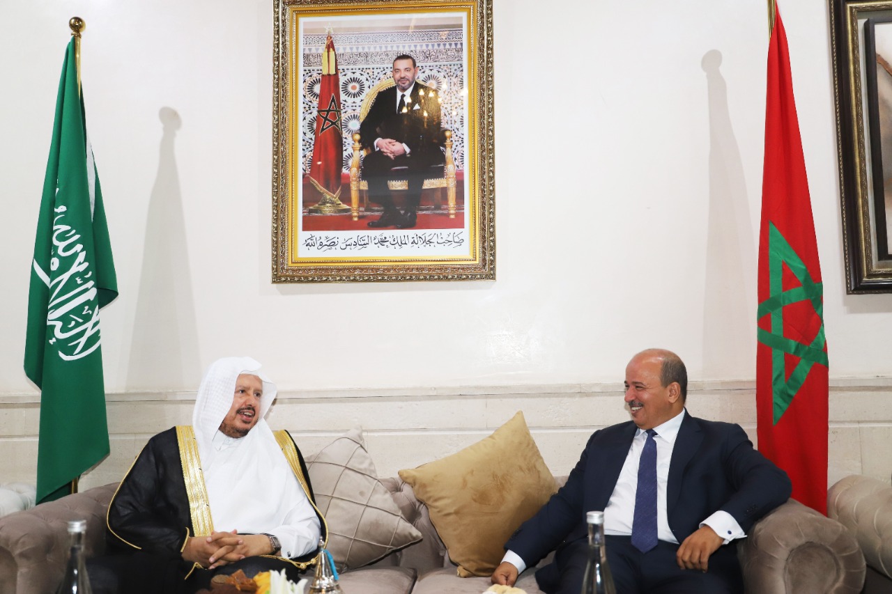 Communiqué sur l'accueil du président du Conseil de Choura saoudien