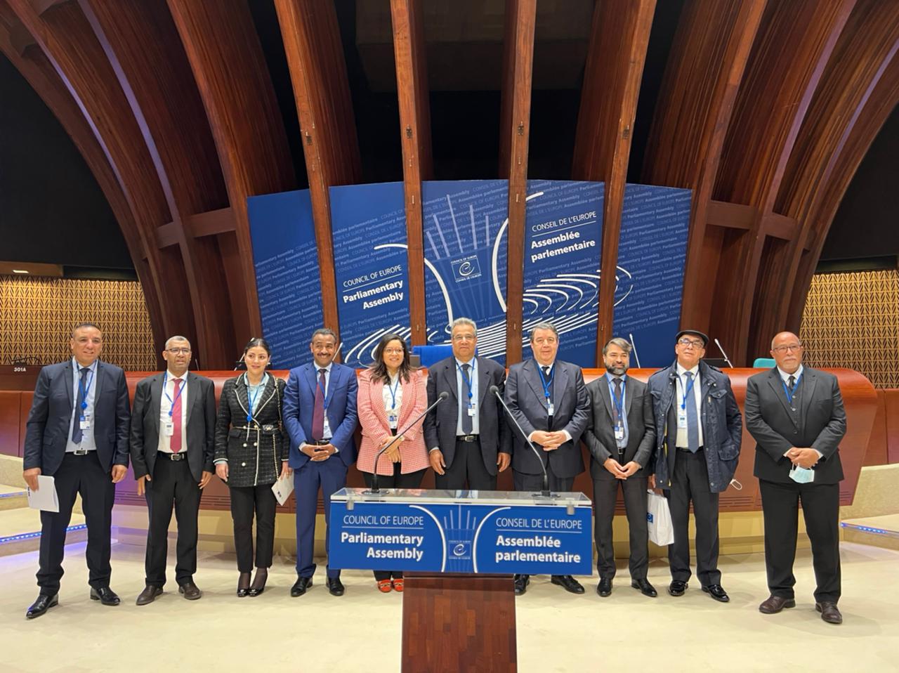 Participation de la délégation de la Chambre des Conseillers à l'Assemblée parlementaire du Conseil de l'Europe