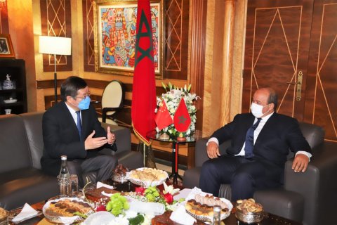 Communiqué sur l'accueil de l'Ambassadeur de la République Populaire de Chine accrédité à Rabat